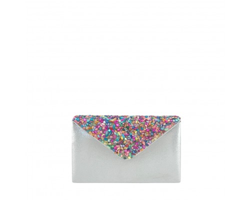 Bolso Clutch Piedra